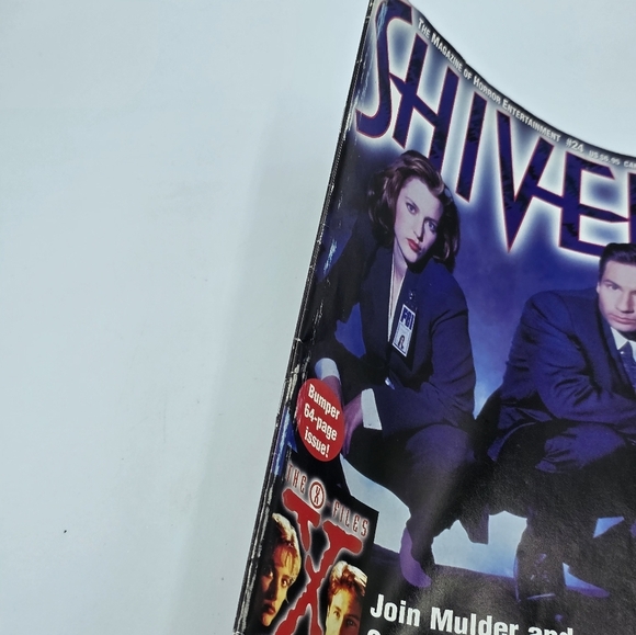 Vintage 1995 Shivers Magazine X-Files Season Three Issue - Picture 5 of 7